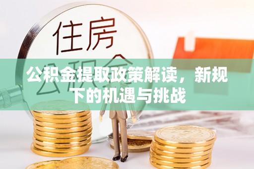 米林公积金提取政策解读，新规下的机遇与挑战